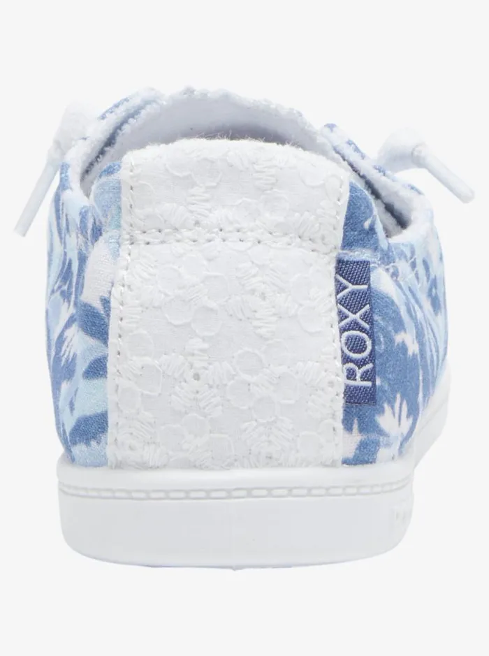 Roxy Sneakers Bayshore Shoes Bluewhite 8211 Women Roxy Sneakers Bayshore Shoes Bluewhite 8211 Women