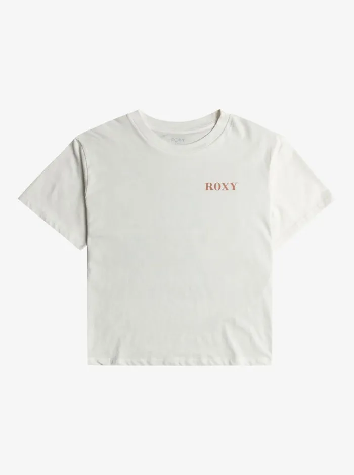 Roxy Tees and Tanks Girl039s 416 Gone To California Oversized TShirt For Girls Snow White 8211 Kids