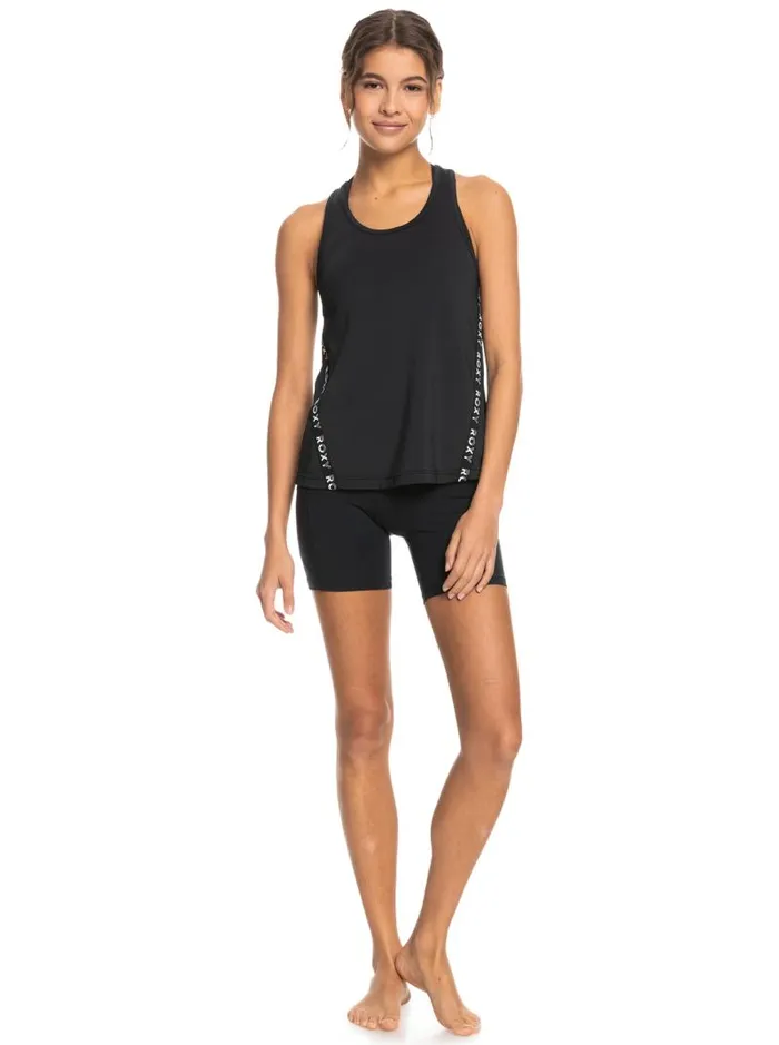 Roxy Tops Bold Moves Technical Tank Top Anthracite 8211 Women