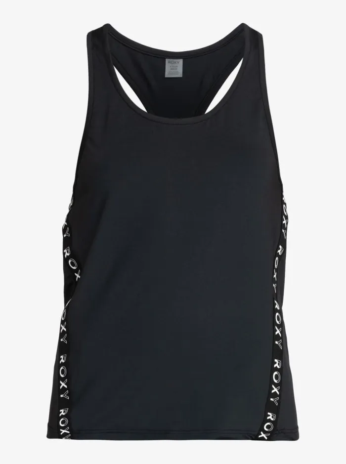 Roxy Tops Bold Moves Technical Tank Top Anthracite 8211 Women