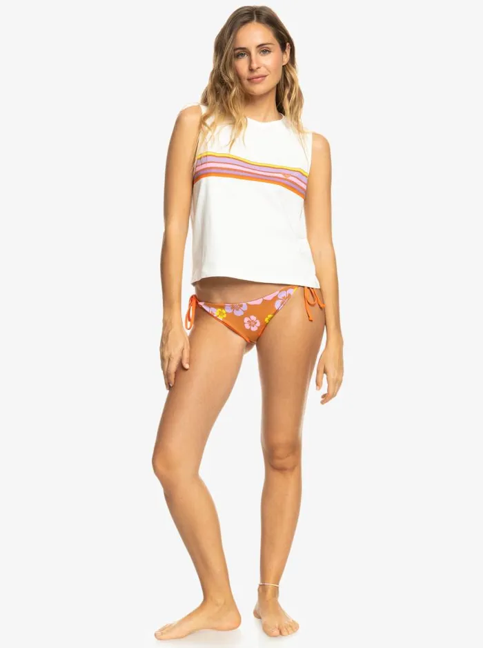 Roxy Tops SurfKindKate Sleeveless TShirt Snow White 8211 Women Roxy Tops SurfKindKate Sleeveless TShirt Snow White 8211 Women