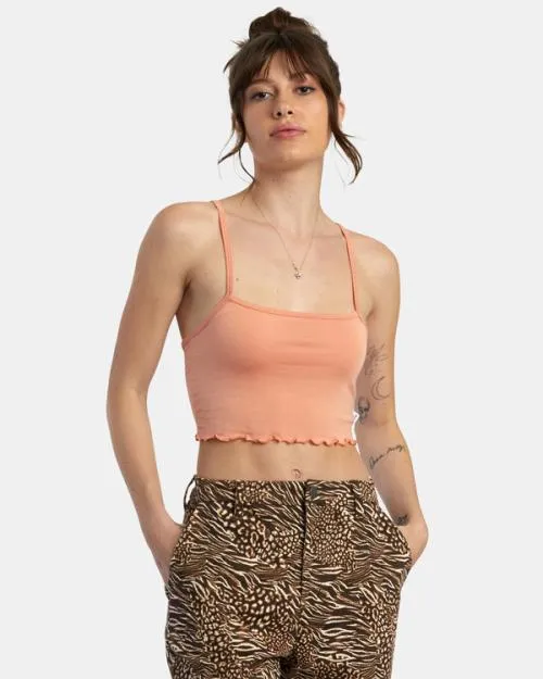 Rvca All That Tank Top Lilikoi Women Tops