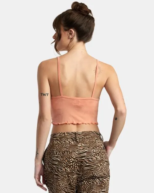 Rvca All That Tank Top Lilikoi Women Tops