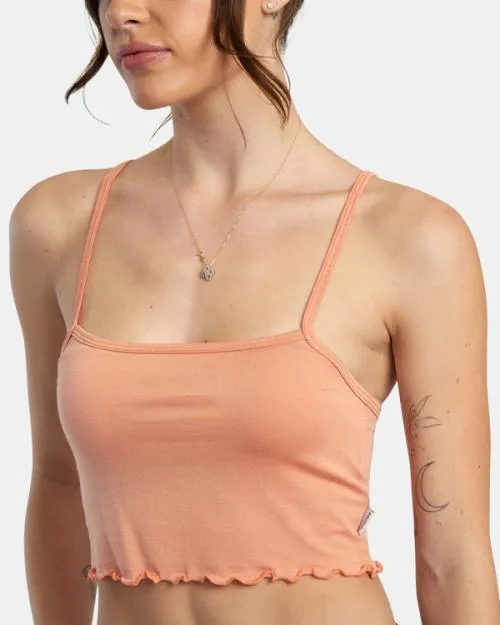 Rvca All That Tank Top Lilikoi Women Tops