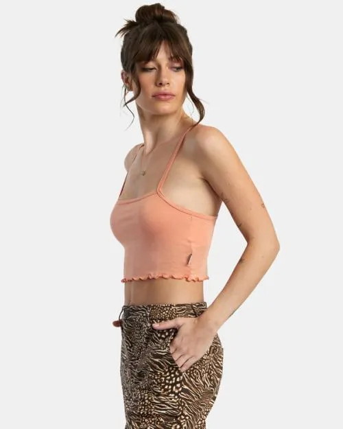 Rvca All That Tank Top Lilikoi Women Tops