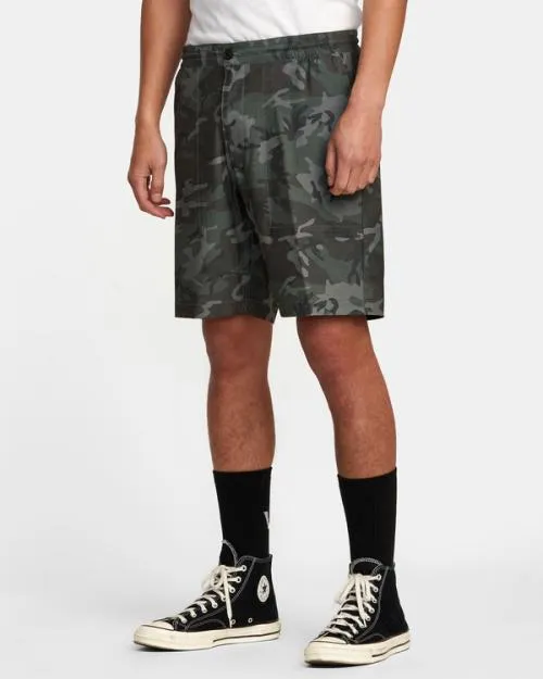 Rvca All Time Hemp Hybrid 19034 Shorts Camo Men Shorts and Hybrids