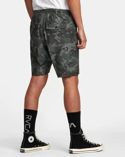 Rvca All Time Hemp Hybrid 19034 Shorts Camo Men Shorts and Hybrids