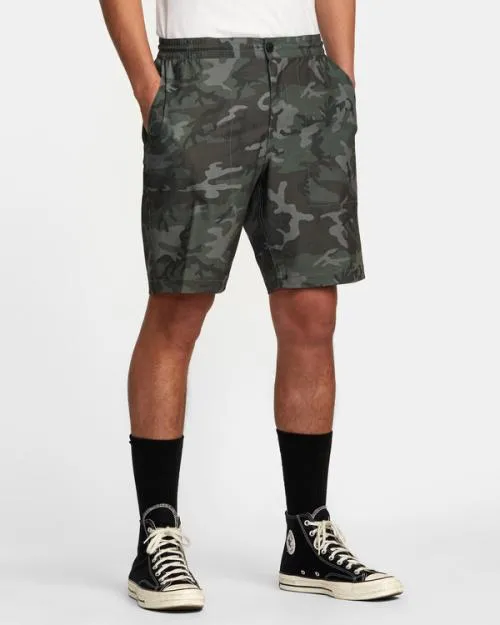 Rvca All Time Hemp Hybrid 19034 Shorts Camo Men Shorts and Hybrids
