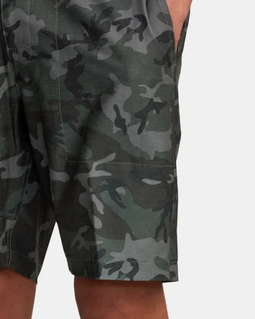 Rvca All Time Hemp Hybrid 19034 Shorts Camo Men Shorts and Hybrids
