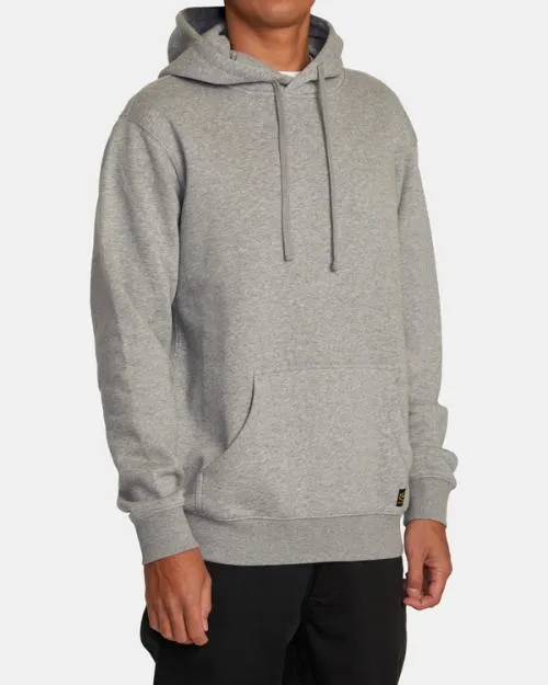 Rvca Americana Hoodie Athletic Heather Men Hoodies and Sweatshirts