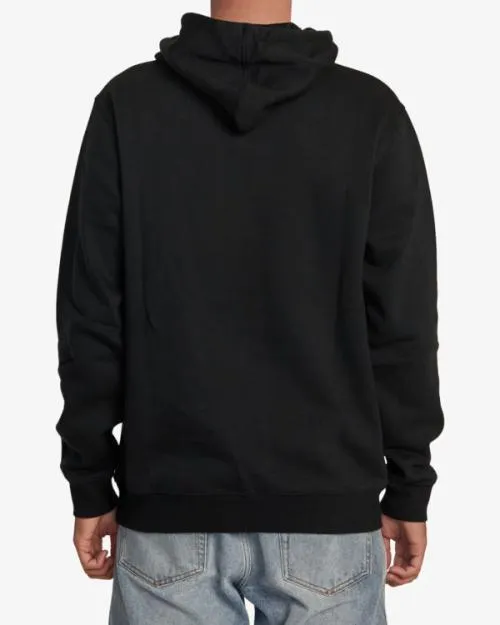Rvca Americana Hoodie Rvca Black Men Hoodies and Sweatshirts