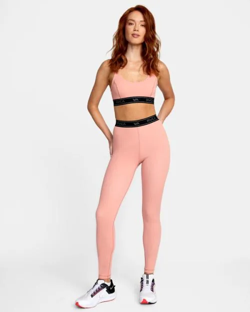 Rvca Base Workout Leggings Rose SportWomen Pants