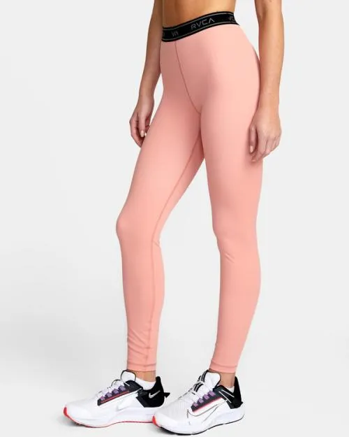 Rvca Base Workout Leggings Rose SportWomen Pants
