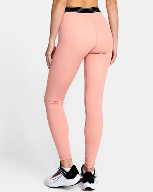 Rvca Base Workout Leggings Rose SportWomen Pants