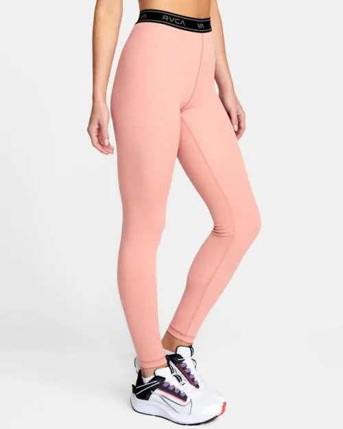 Rvca Base Workout Leggings Rose SportWomen Pants
