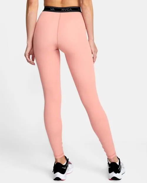 Rvca Base Workout Leggings Rose SportWomen Pants