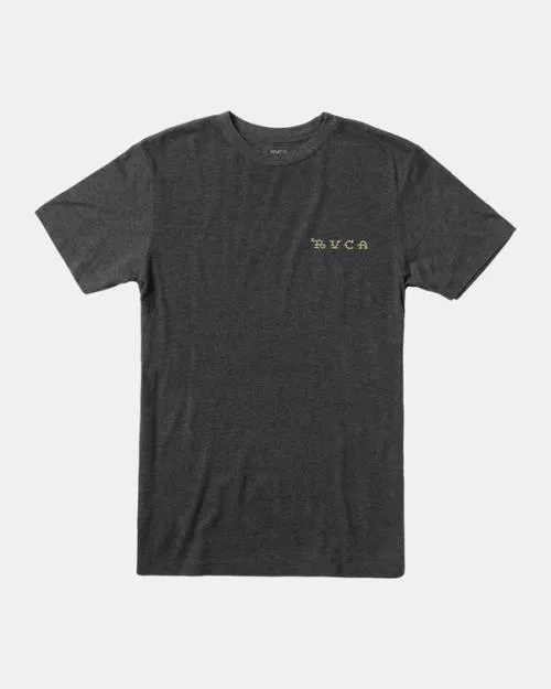 Rvca Bert Eagle TShirt Black Men Short Sleeves