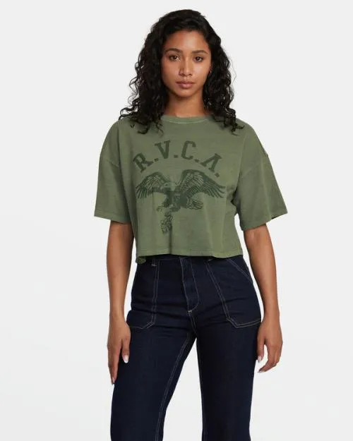 Rvca Byob TShirt Leaf Women Tees and Tanks