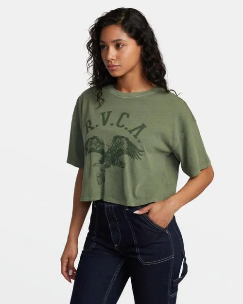 Rvca Byob TShirt Leaf Women Tees and Tanks