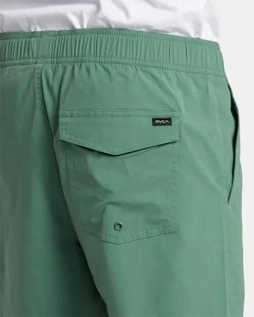 Rvca Civic Hybrid Boardshorts Verdite Men Shorts and Hybrids