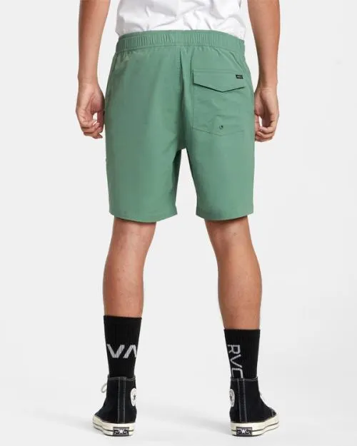 Rvca Civic Hybrid Boardshorts Verdite Men Shorts and Hybrids