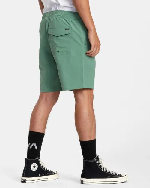 Rvca Civic Hybrid Boardshorts Verdite Men Shorts and Hybrids