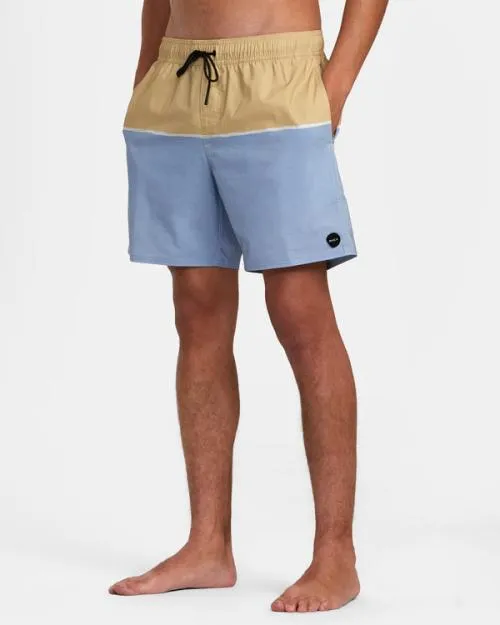 Rvca County Elastic Waist Boardshorts 17034 Southern Moss Men Boardshorts