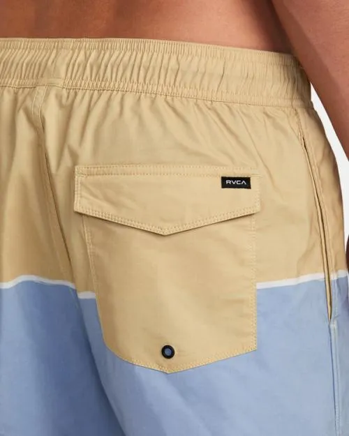 Rvca County Elastic Waist Boardshorts 17034 Southern Moss Men Boardshorts