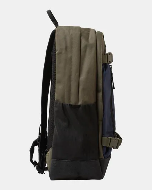 Rvca Curb Skate 29 L Skate Backpack Navy BoysWomenMen Backpacks and Bags