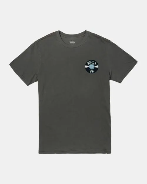 Rvca Dance Haul TShirt Pirate Black Men Short Sleeves