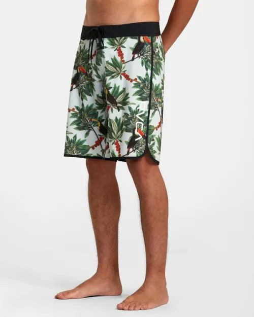 Rvca Eastern Boardshorts 20034 Green Tea Men Boardshorts