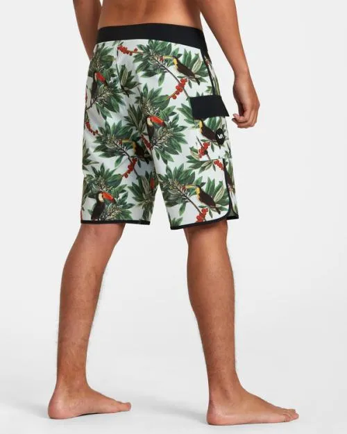 Rvca Eastern Boardshorts 20034 Green Tea Men Boardshorts