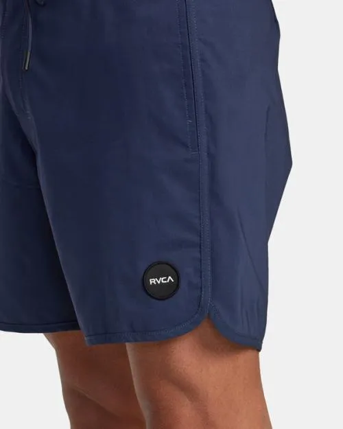 Rvca Freeport Boardshorts 16034 Moody Blue Men Boardshorts