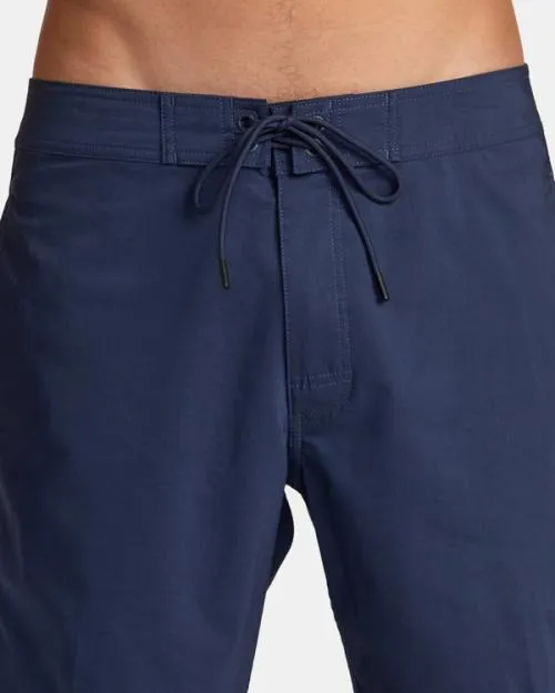 Rvca Freeport Boardshorts 16034 Moody Blue Men Boardshorts