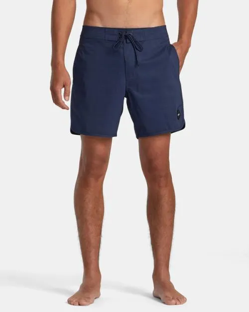 Rvca Freeport Boardshorts 16034 Moody Blue Men Boardshorts