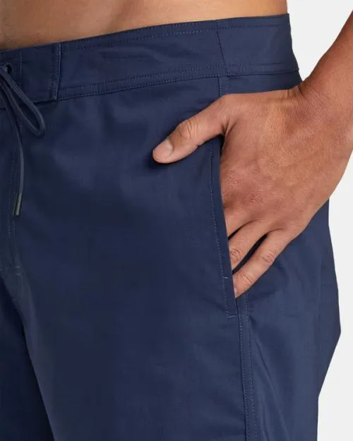 Rvca Freeport Boardshorts 16034 Moody Blue Men Boardshorts