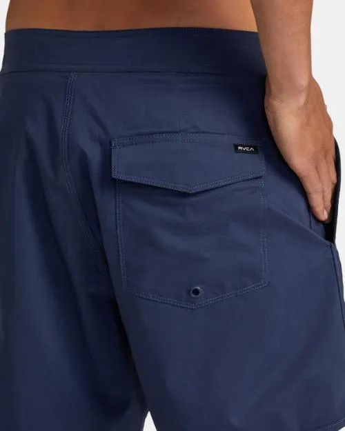 Rvca Freeport Boardshorts 16034 Moody Blue Men Boardshorts