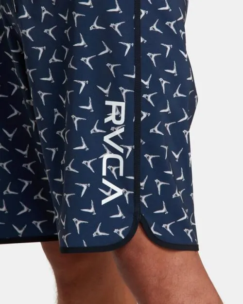 Rvca Hawaii Legend And Mana 20034 Boardshorts Moody Blue Men Boardshorts