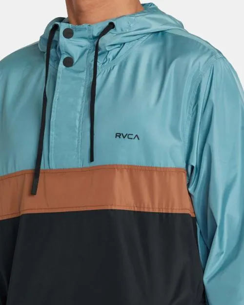 Rvca Meyer Packable Anorak Jacket Evergreen Men Jackets