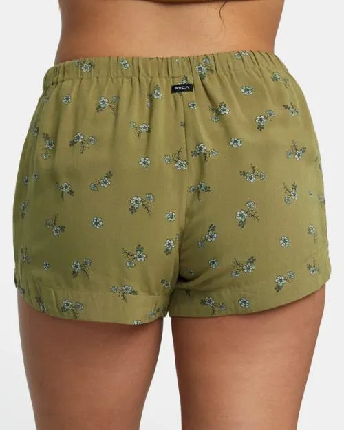Rvca New Yume Drawcord Shorts Aloe Women Shorts and Skirts