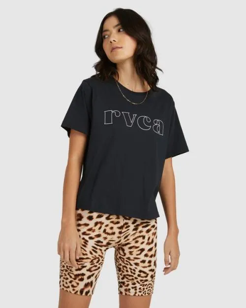 Rvca Push It Bike Shorts Light Brown Women Shorts and Skirts