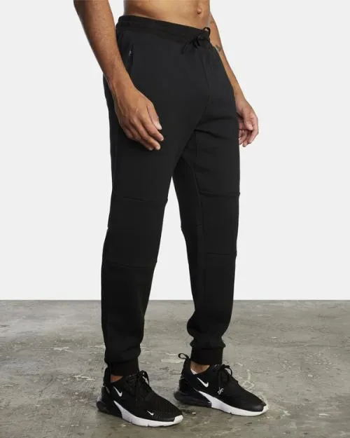 Rvca Tech Fleece Sweatpants II Black SportMen Pants