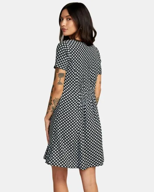Rvca Understated Mini Dress Rvca Black Women Dresses and Rompers