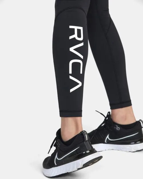 Rvca VA Sport Compression Tights Black SportWomen Pants