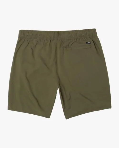 Rvca YOGGER IV ATHLETIC SHORTS 17034 Olive Men Athletic Shorts