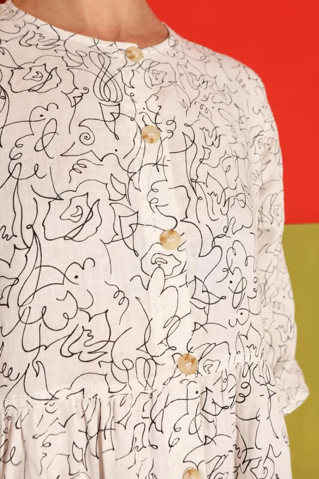Sammy Dress Squiggle Print WomensShop LF Markey Dresses