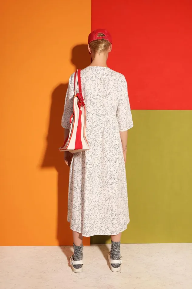 Sammy Dress Squiggle Print WomensShop LF Markey Dresses