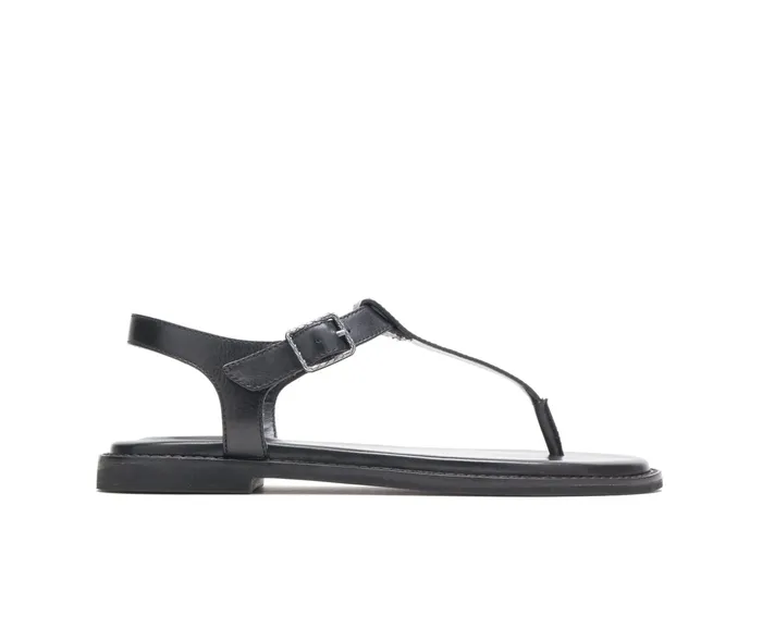 Sandals Lexi Toepost Black Leather 8211 Hush Puppies Women