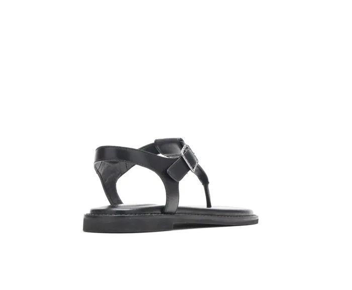 Sandals Lexi Toepost Black Leather 8211 Hush Puppies Women