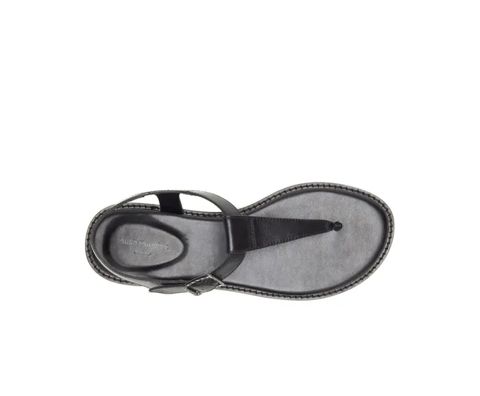 Sandals Lexi Toepost Black Leather 8211 Hush Puppies Women